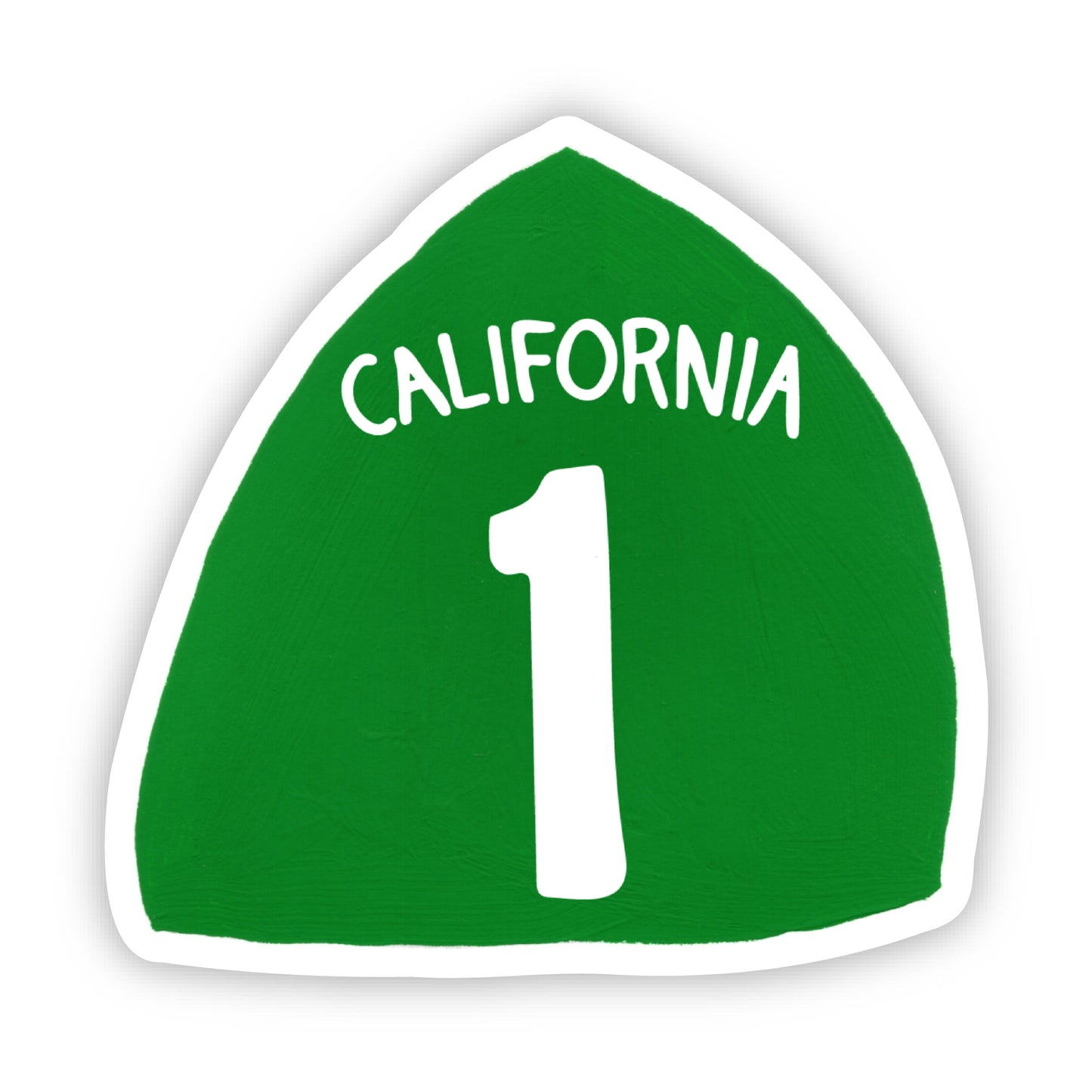 california highway 1 vinyl sticker