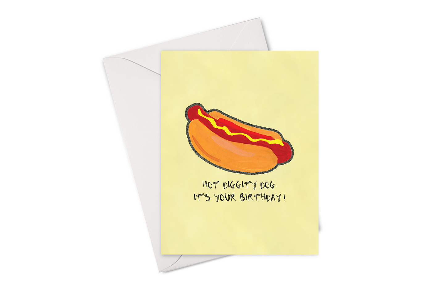 Hot Diggity Dog Card