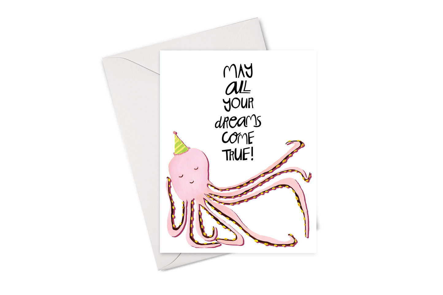Octopus Birthday Dreams Card