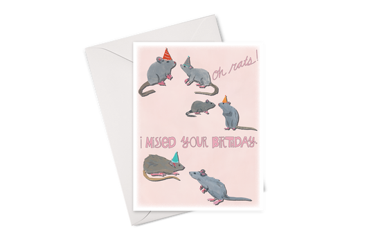 Oh Rats! Card