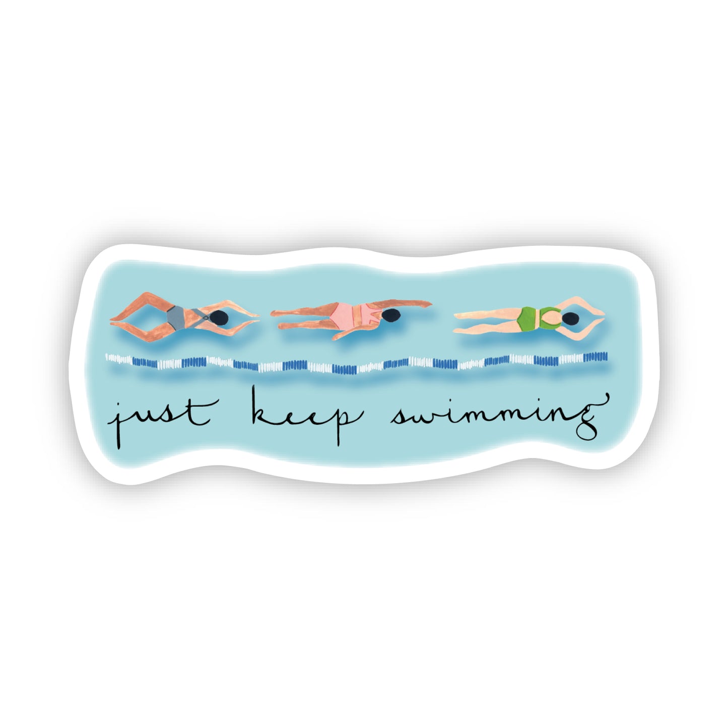 Keep Swimming Sticker