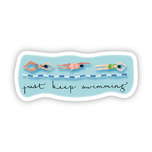 Keep Swimming Sticker