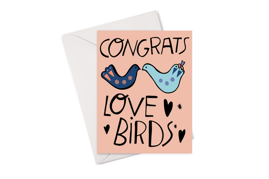 Lovebirds Card