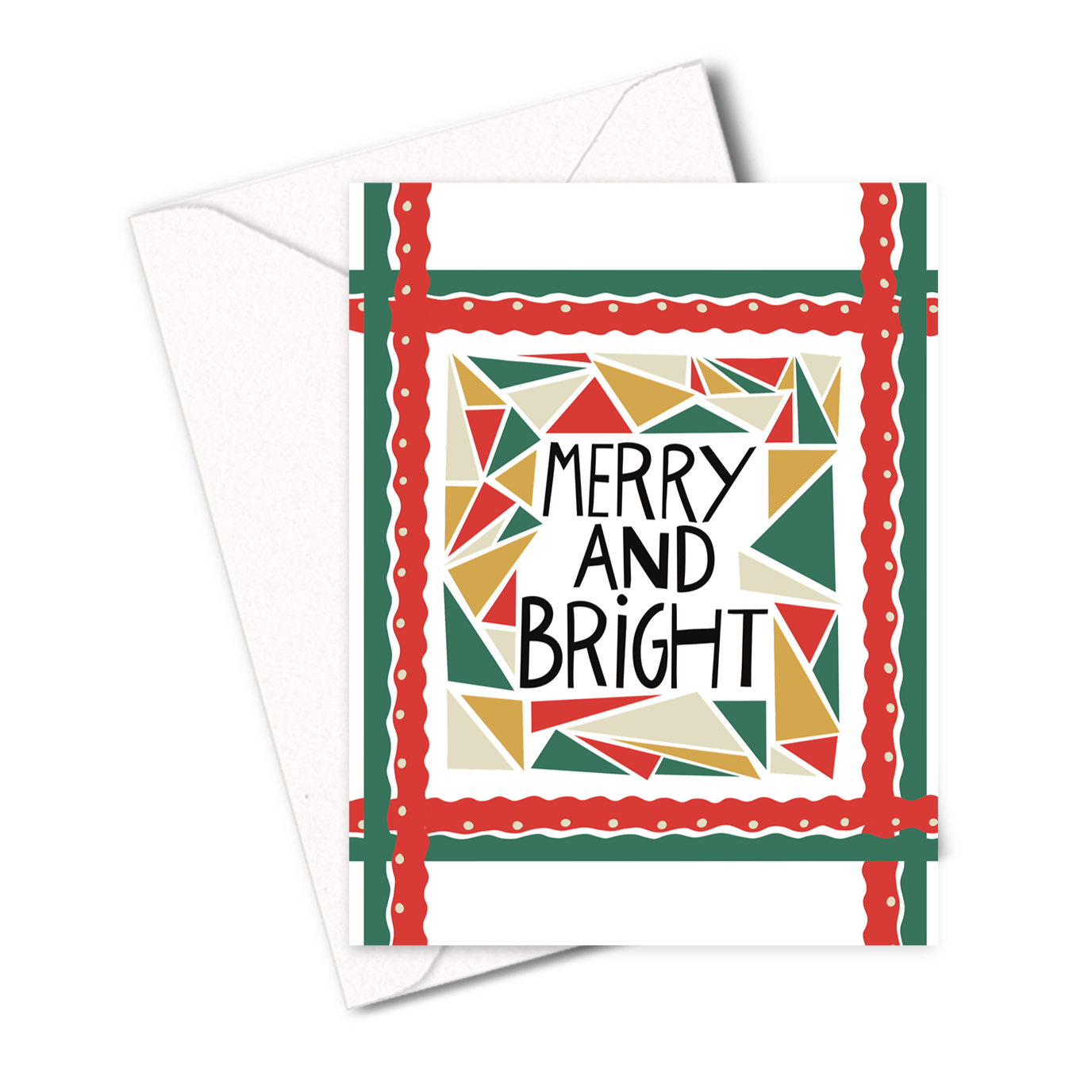 Merry and Bright Holiday Card