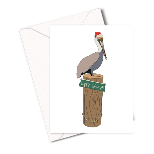 Pelican Happy Holidays Card