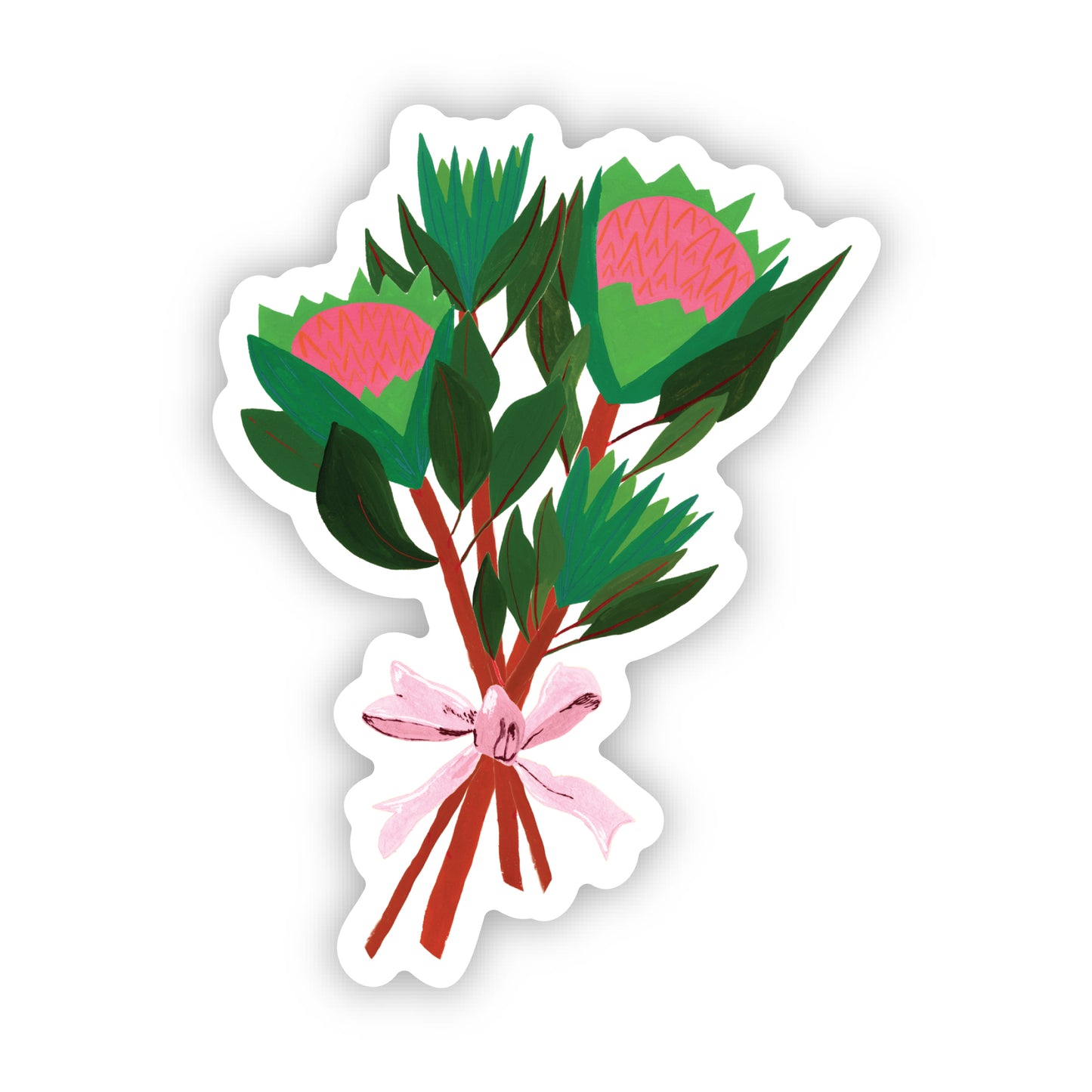 Protea Bunch Sticker